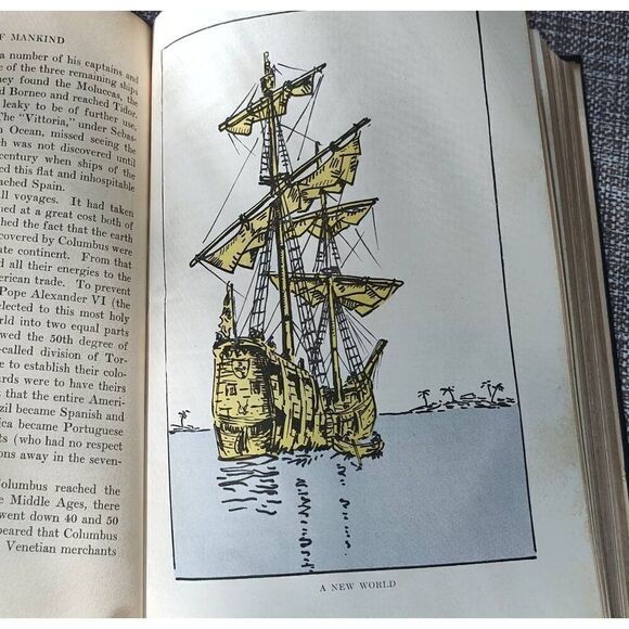 The Story of Mankind by HENDRIK VAN LOON (1922) 1st Edition, Third Printing - Picture 15 of 15